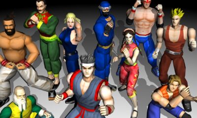 virtua fighter 2 key art