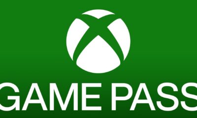 xbox game pass white logo green background