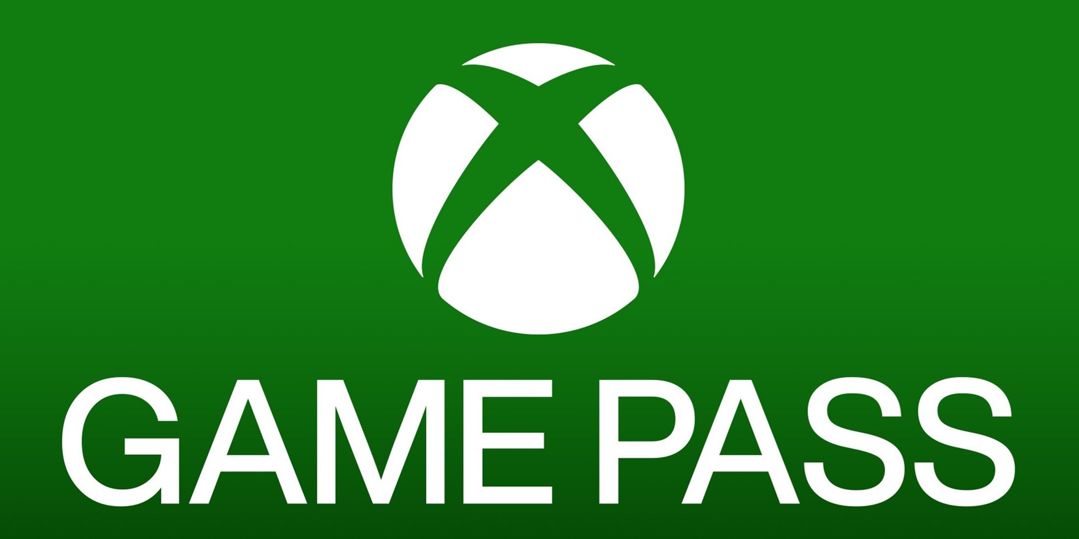 xbox game pass white logo green background