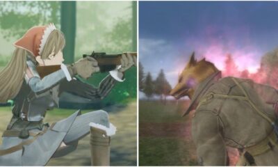 alicia in valkyria chronicles and a werewolf unit in operation darkness