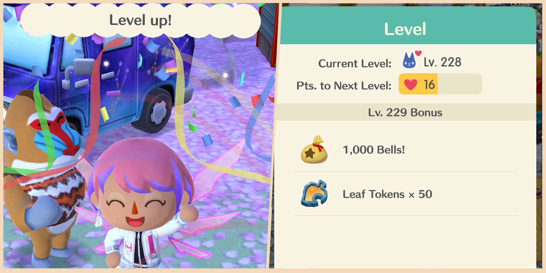 animal crossing pocket camp complete feature image level up quickly