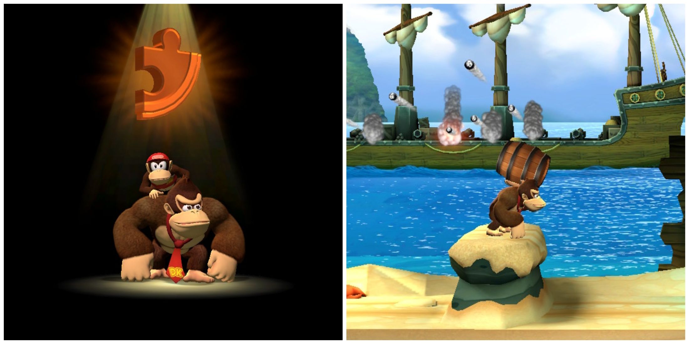 donkey kong country returns hd cannon cluster