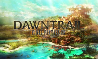 final fantasy 14 dawntrail logo tuliyollal background art