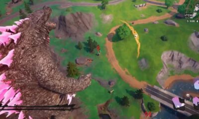 fortnite godzilla gameplay