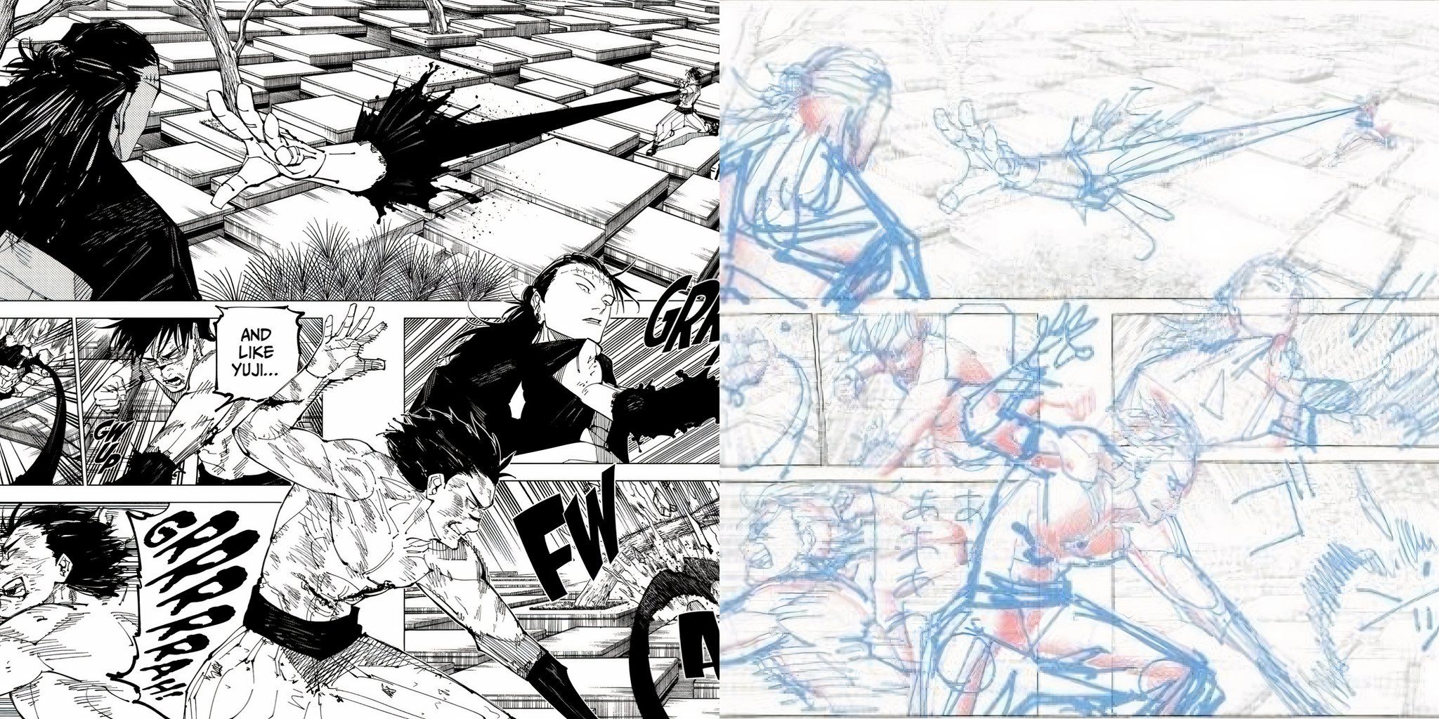 jujutsu kaisen author gege akutami used 3d models to draw after shibuya