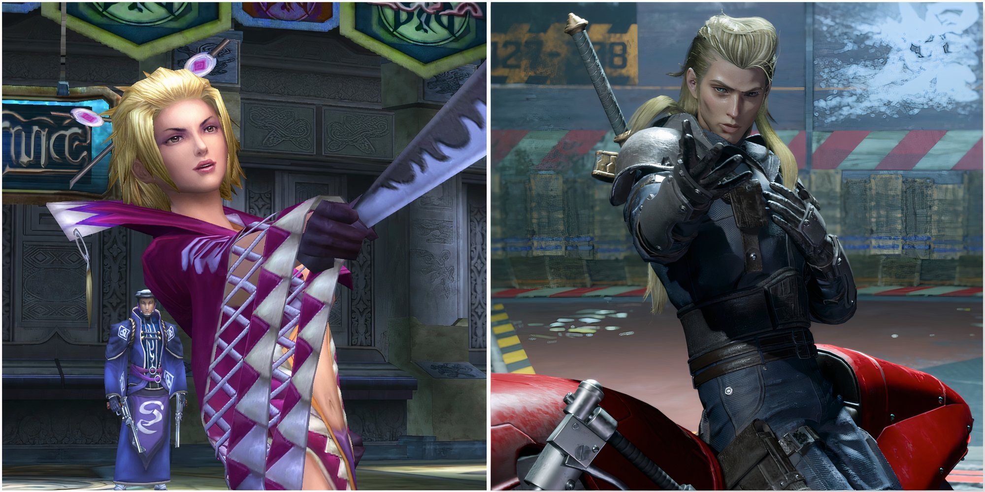 leblanc in final fantasy 10 2 and roche final fantasy 7 rebirth