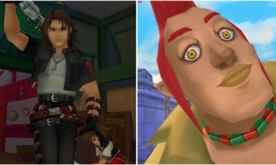 leon in kingdom hearts and groose from the legend of zelda skyward sword