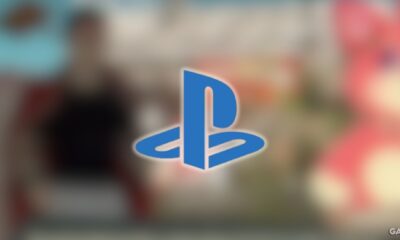 playstation logo promise mascot agency blurred background