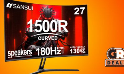 sansui 27 inch curved gaming monitor game rant deals feature