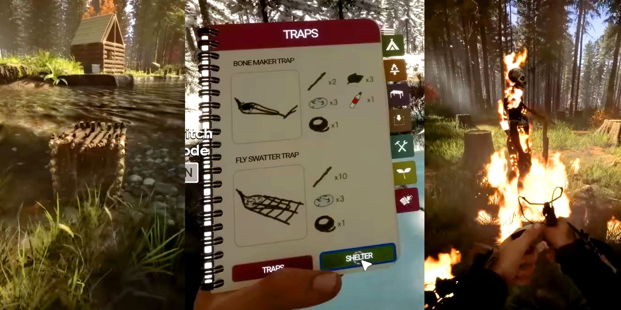 sons of the forest traps feature