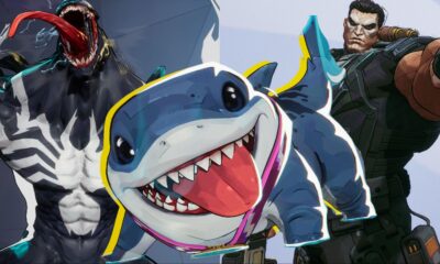 split image of venom jeff the shark and punisher in marvel rivals