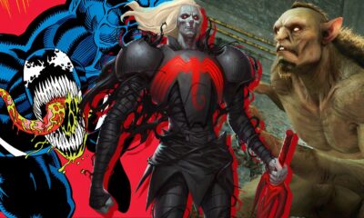 split image of venom knull and vermin from marvel