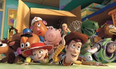 toy story characters spilling out of a box cropped