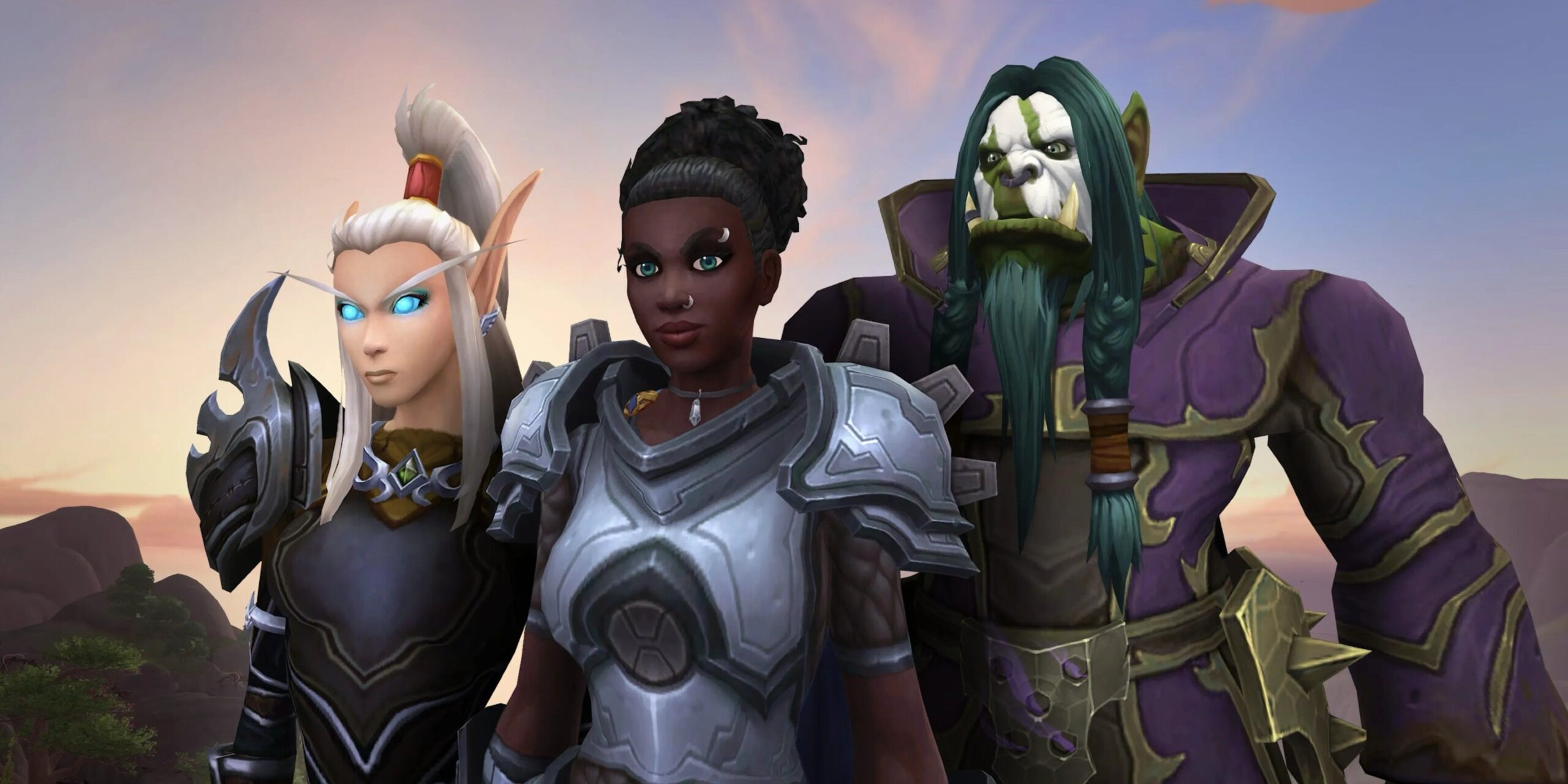 world of warcraft new races orc human blood elf lookin fine scaled