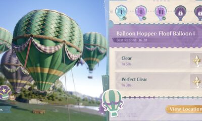 balloon hopper firework isles themed game in infinity nikki