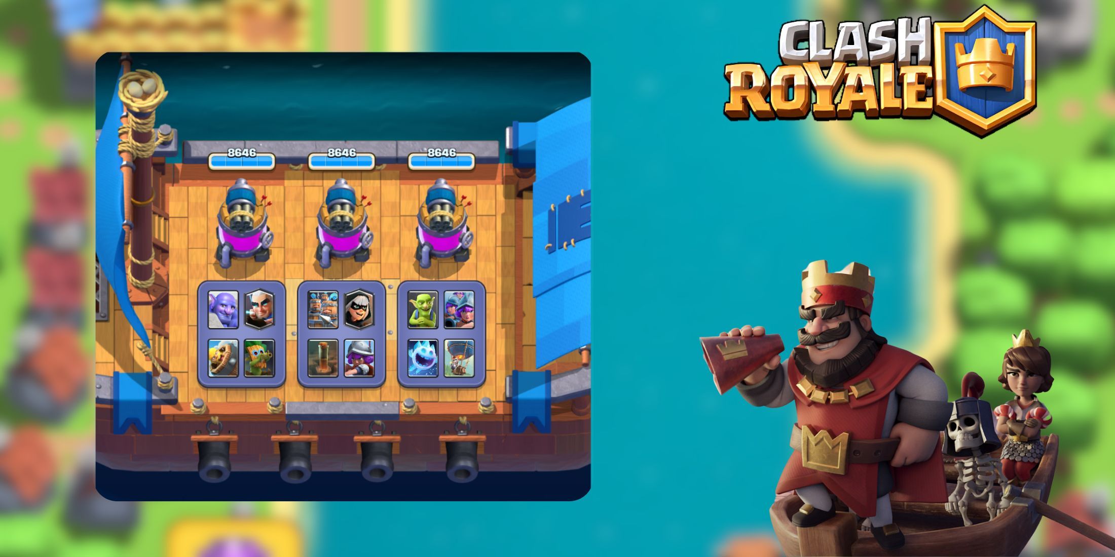 clash royale best boat defense decks