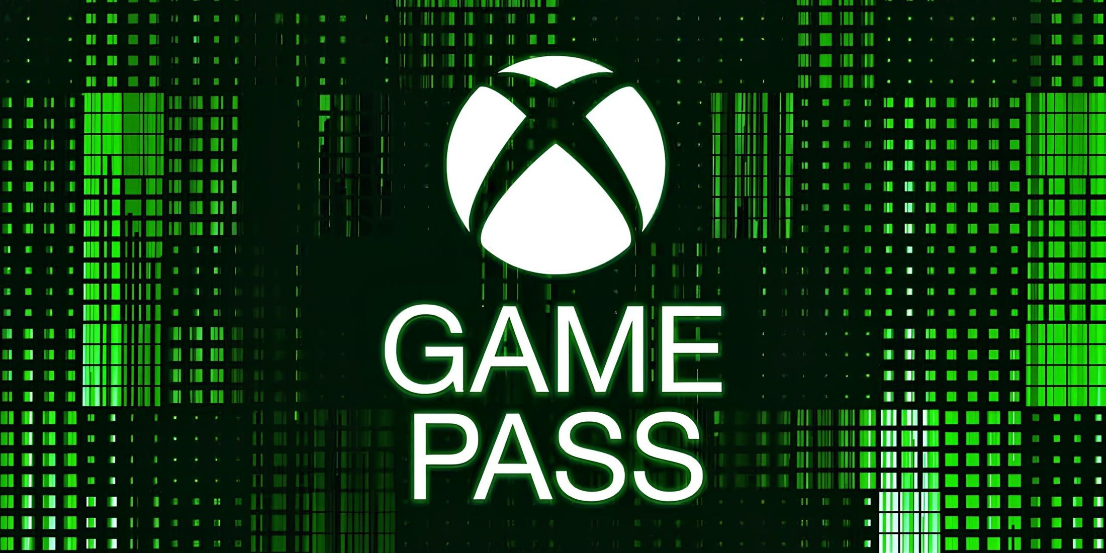 game pass official logo green dark background