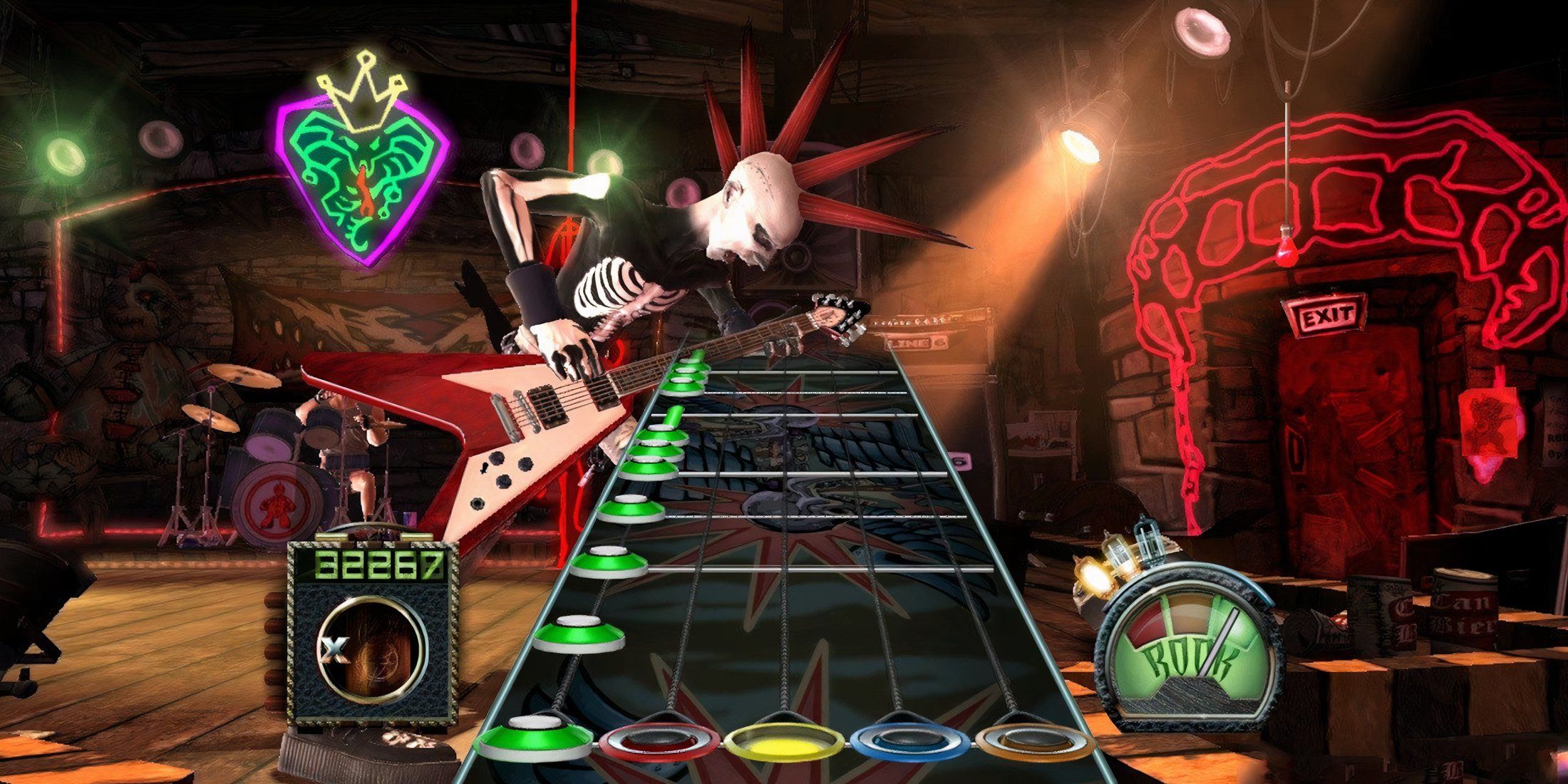 guitar hero gameplay