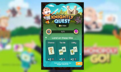 knightly quest monopoly go