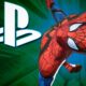 marvel rivals spider man next to white glowing playstation logo submark 2x1 composite