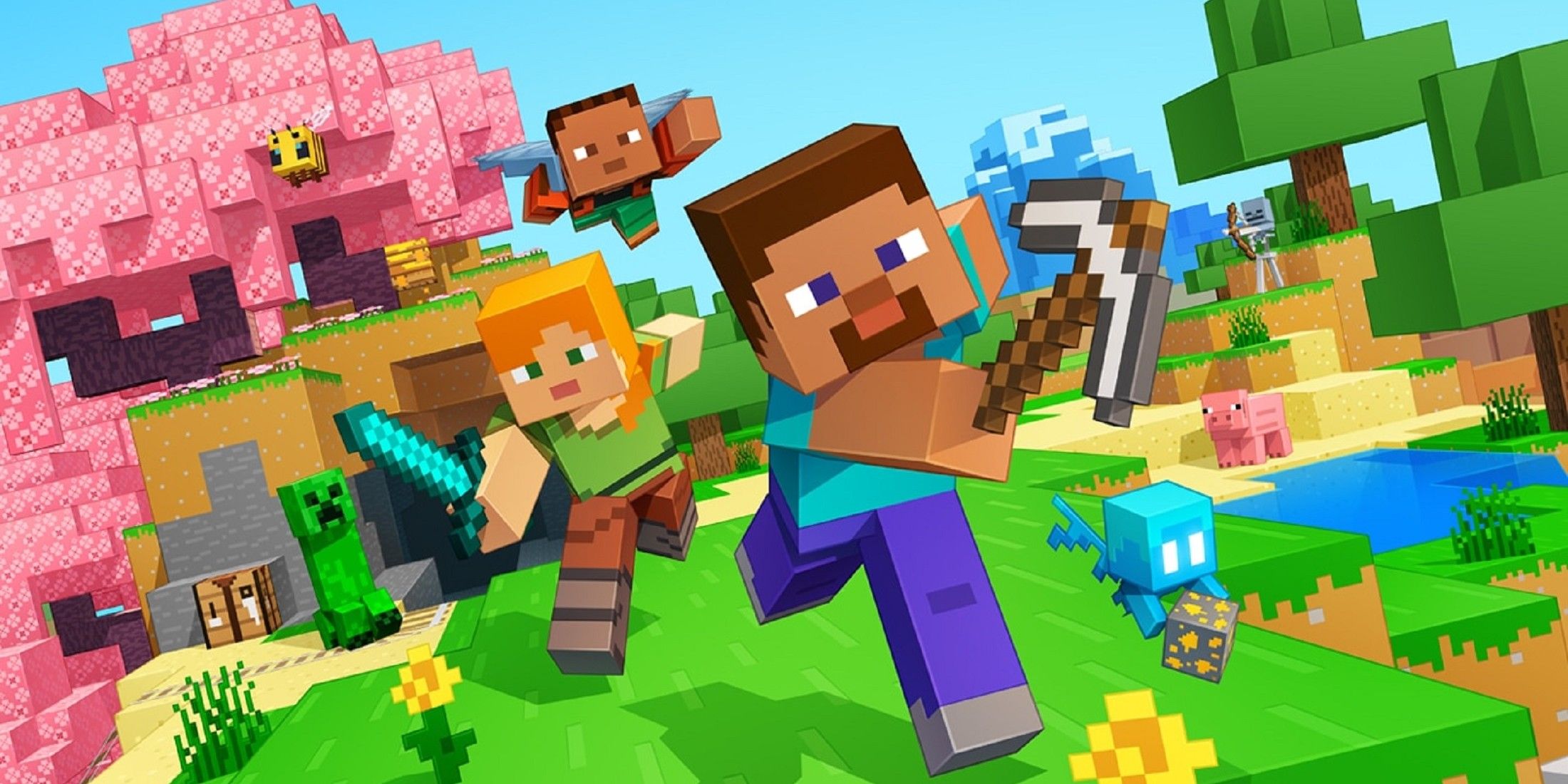 minecraft key art feature