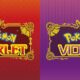 pokemon scarlet and violet main logos