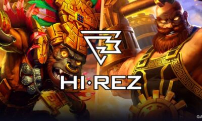 smite 2 background hi rez studios logo